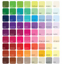 Color Chart Summit Specialtees
