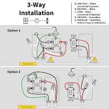 Collection of lutron 3 way dimmer wiring diagram. 3 Way Smart Wifi Dimmer Light Switch In Wall No Hub Required Compatible With Alexa And Google Home Etl And Fcc Listed Wf31 2 Pack Amazon Com Industrial Scientific