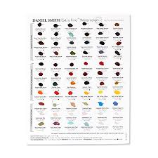 Daniel Smith Watercolour Chart 66 Colours
