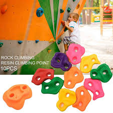 Plastic Kid Rock Climbing Wood Wall
