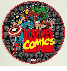 Marvel Avengers Large Round Wall