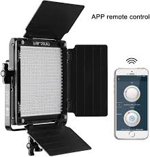 Gvm 560 Led Video Light Dimmable Bi Color Photography Lighting Kit With App Intelligent Control System Professional For Youtube Studio Outdoor Video Lighting With Screen 2300k 6800k Cri 97 Continuous Lighting Dhgate Com