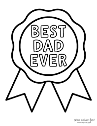 16 free printable father s day coloring