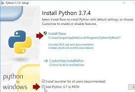 how to install python on windows