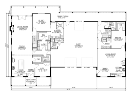 plan 41895 barndominium style with in