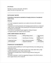 The best cv examples for your job hunt. Free 6 Sample Waiter Resume Templates In Pdf Ms Word