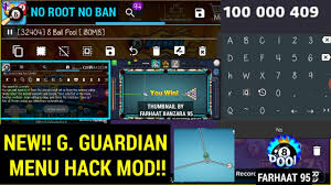 Dword found this super easy and quick hack for 8 ball pool guideline. 8 Ball Pool Game Guardian Menu Mod With 100 000 000 Coins No Root No Ban Latest 2018 Youtube