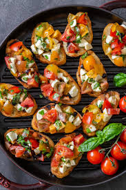 This was originally guy fieri's but is slightly adapted to my taste after making it about a billion times. 15 Minute Classic Bruschetta Recipe Momsdish