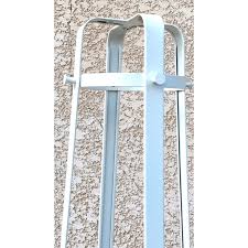 Vintage Coat Rack In White Lacquered