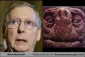 Browse and share the top mitch mcconnell turtle gifs from 2020 on gfycat. Mitch Mcconnell Totally Looks Like Neverending Story Giant Turtle Totally Looks Like