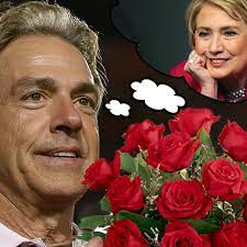 There's a new biography about nick saban set to hit newsstands on aug. Nick Saban Would Only Cheat On His Wife With Hillary F Ing Rodham Clinton Sbnation Com