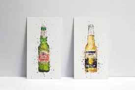 Beer Cider Kitchen Print