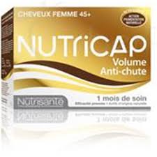 nutricap hair woman 45 red yellow