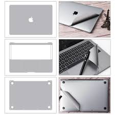A1707 Metallic Space Gray Full Size Body Skin Decal Cover for MacBook Pro 15  with Touch Bar, Body Skin, Palmrest Trackpad Sticke|Tablet Decals