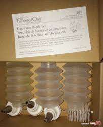 Shop pampered chef at the amazon bakeware store. Pampered Chef Decorator Bottle Set Image On Imged