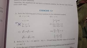 Equations Do Not Have A Common Solution