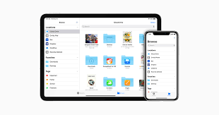 use the files app on your iphone ipad