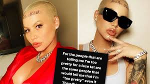 Wendy williams isn't here for amber rose's bold new look! Amber Rose Claps Back At People Trolling Her Enormous Forehead Tattoo Capital Xtra