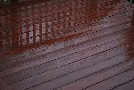 To Stain Your Deck