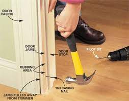 how to repair interior doors diy