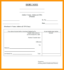 Sample Example Format Credit Memo Download Note Template Line Of A