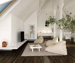 spaces with sloped ceiling decor