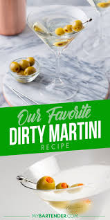 dirty martini tail recipe mybartender