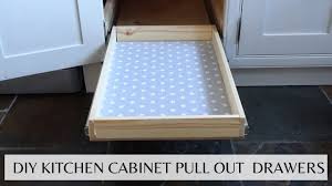 diy kitchen cabinet pull out drawers