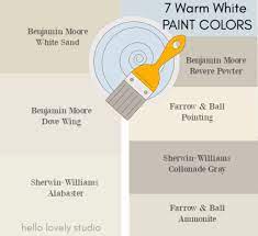 7 Gorgeous Warm White Paint Colors To