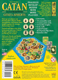 Catan Cities Knights Expansion 5th Edition With 5 6 Player Extension
