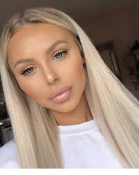 Makeup for blonde hair, tan skin, and blue eyes. Tanned Skin Makeup And Blonde Hair Miladies Net