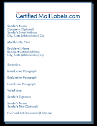 Certified Mail Labels gambar png