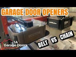 liftmaster chain drive vs belt drive