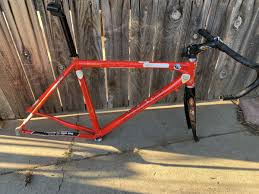 easton scandium bike frame 53 cm chris