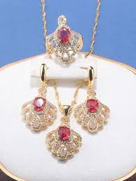 earrings bridal sets adjule ring