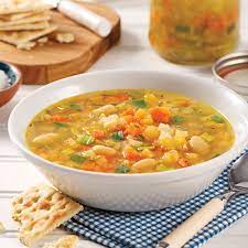 soupe repas aux légumes et légumineuses