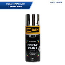Chrome Silver Spray Paint Mubah Sp 512