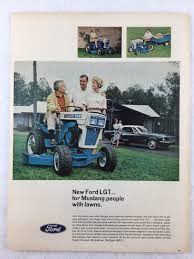 1967 ford lgt tractor lawn mower
