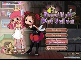 devilish pet salon childhood games