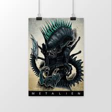 poster print 250g alien xenomorph wall