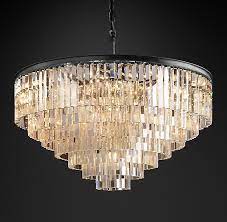 A style creation of ceiling is one of the essential aspects of a room's design. China 7 Layers Black Frame K9 Crystal Chandelier Restoration Hardware Classical Low Ceiling Light China Restoration Hardware Classical Low Ceiling Light 7 Layers Black Frame K9 Crystal Chandelie