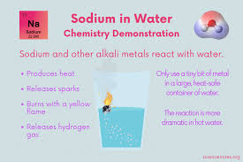 Sodium In Water Chemistry Demonstration