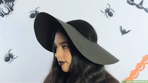 how to make a witch hat 13 steps with