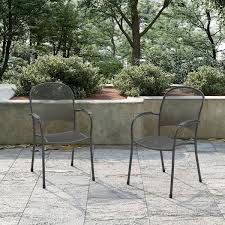 Richmond Monaco Steel Stack Mesh Chair 2pk