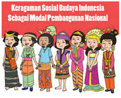 Tidak memaksakan agama kepada orang lain 4. Poster Keanekaragaman Budaya Indonesia Sketsa