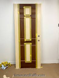 How To Paint A Door To Look Like Wood