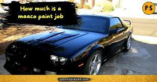 How Much Is A Maaco Paint Job Paint