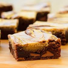 double chocolate tahini swirl brownies