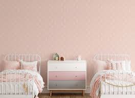 Pink Color Art Deco Wallpaper Giffywalls