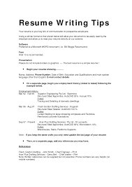Formatted Resume Sample Google Search Resume Writing